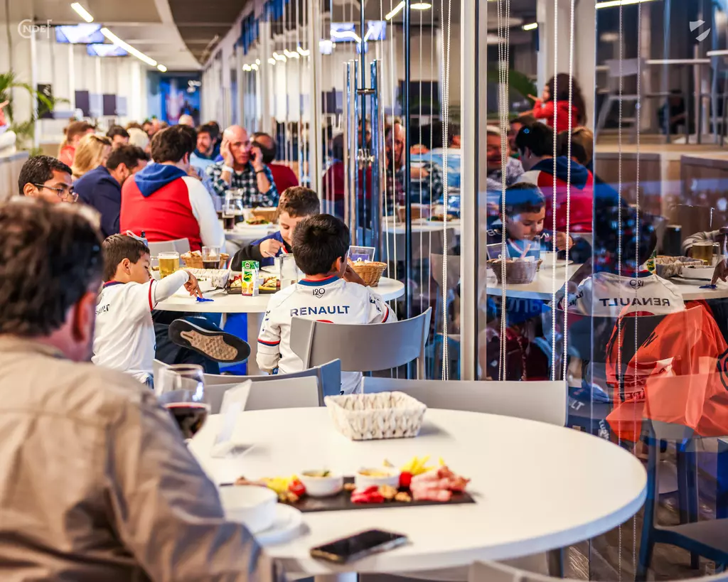 Vista desde el salón Paddock