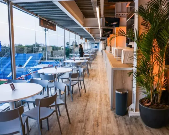 Vista desde el salón Paddock