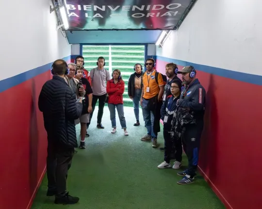 Personas en el paseo