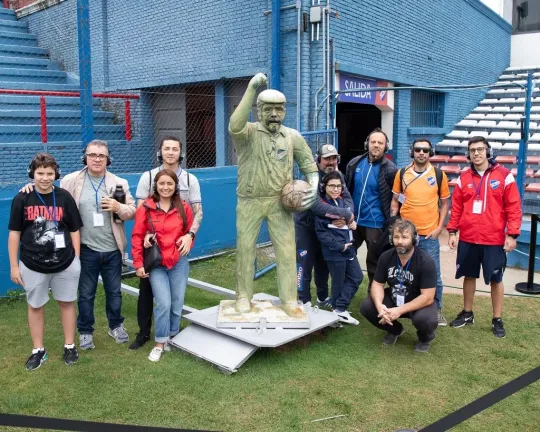 Personas en el paseo