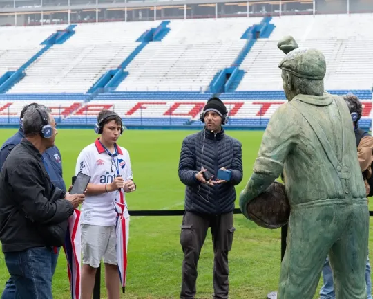 Personas en el paseo