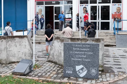 Personas en el paseo