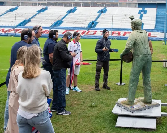 Personas en el paseo