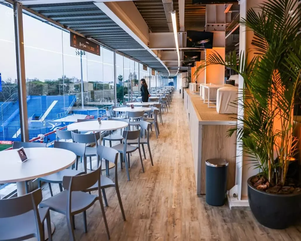 Vista desde el salón Paddock