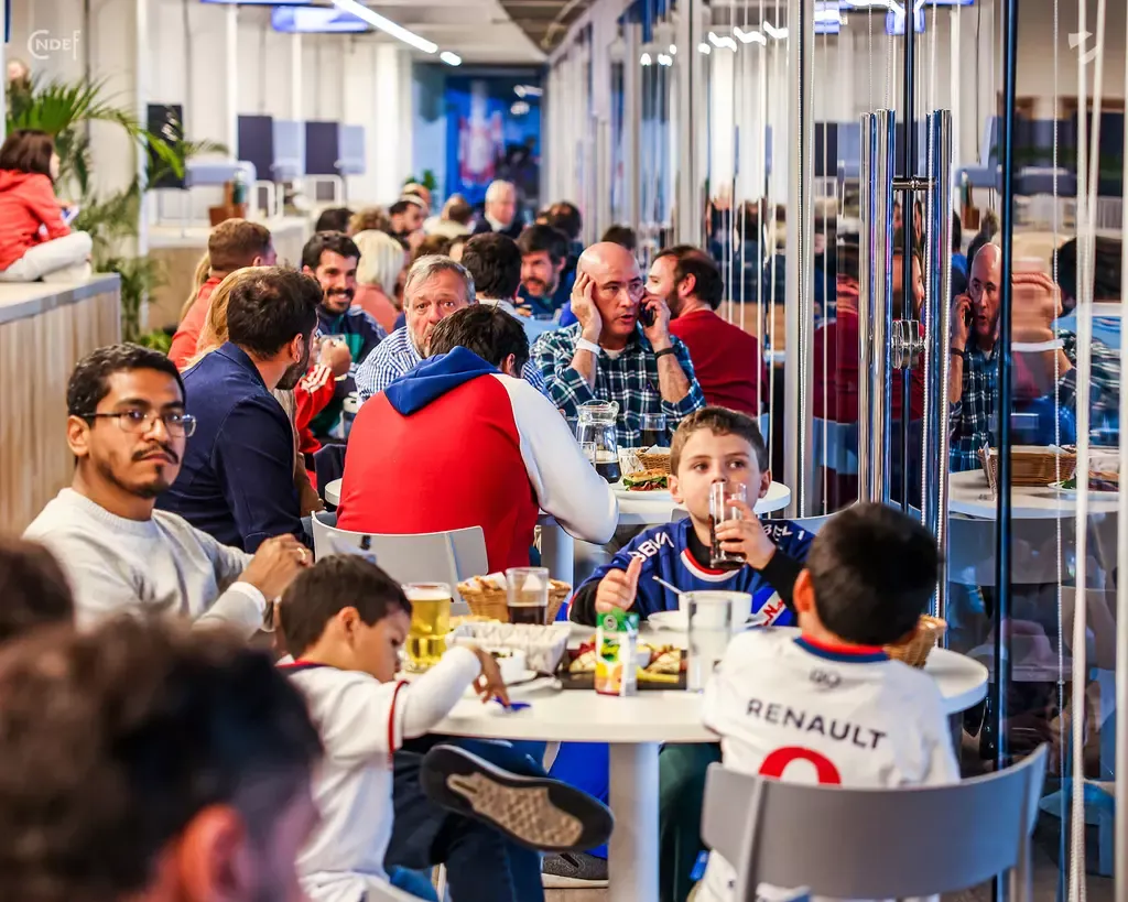 Vista desde el salón Paddock